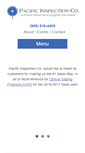Mobile Screenshot of pacificinspection.com